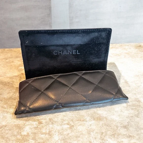 Chanel Quilted Glasses Case - Picture 3 of 3